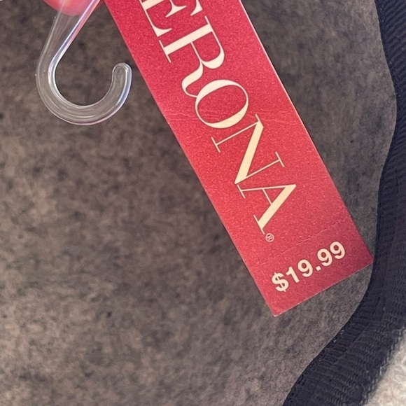 Merona nwt gray wool hat - Picture 6 of 8